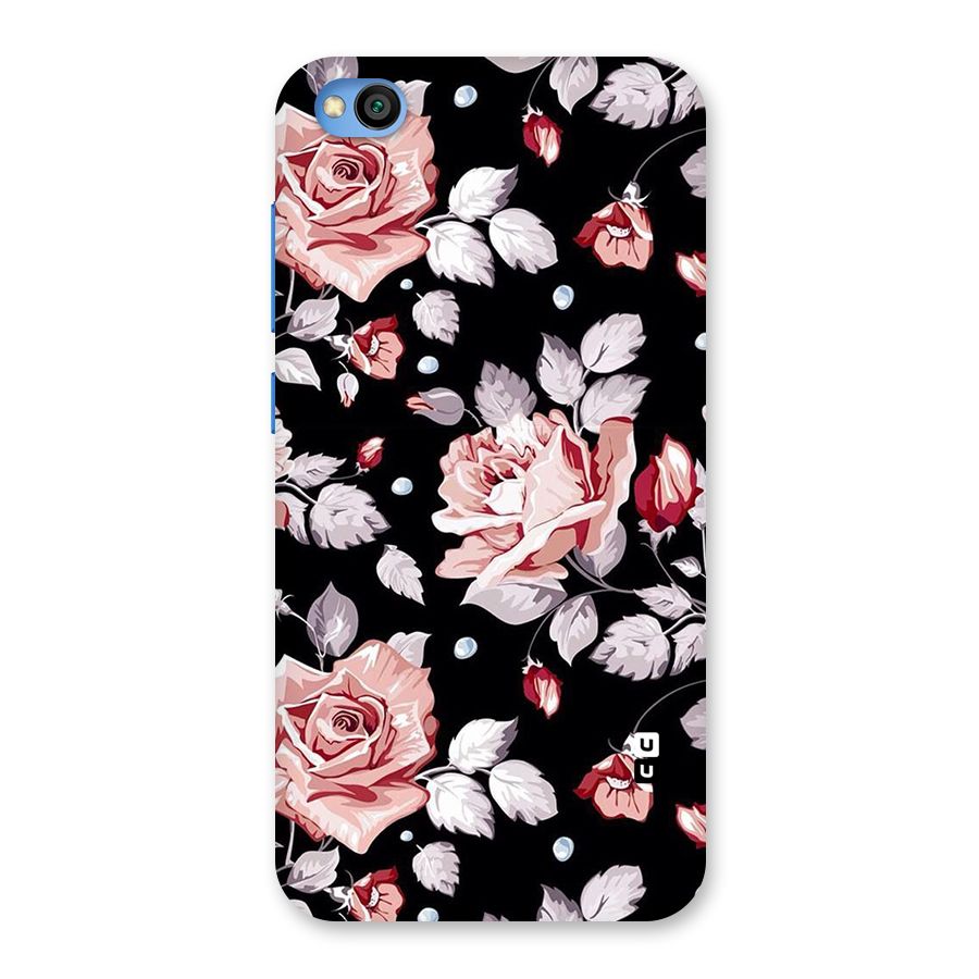 Artsy Floral Back Case for Redmi Go