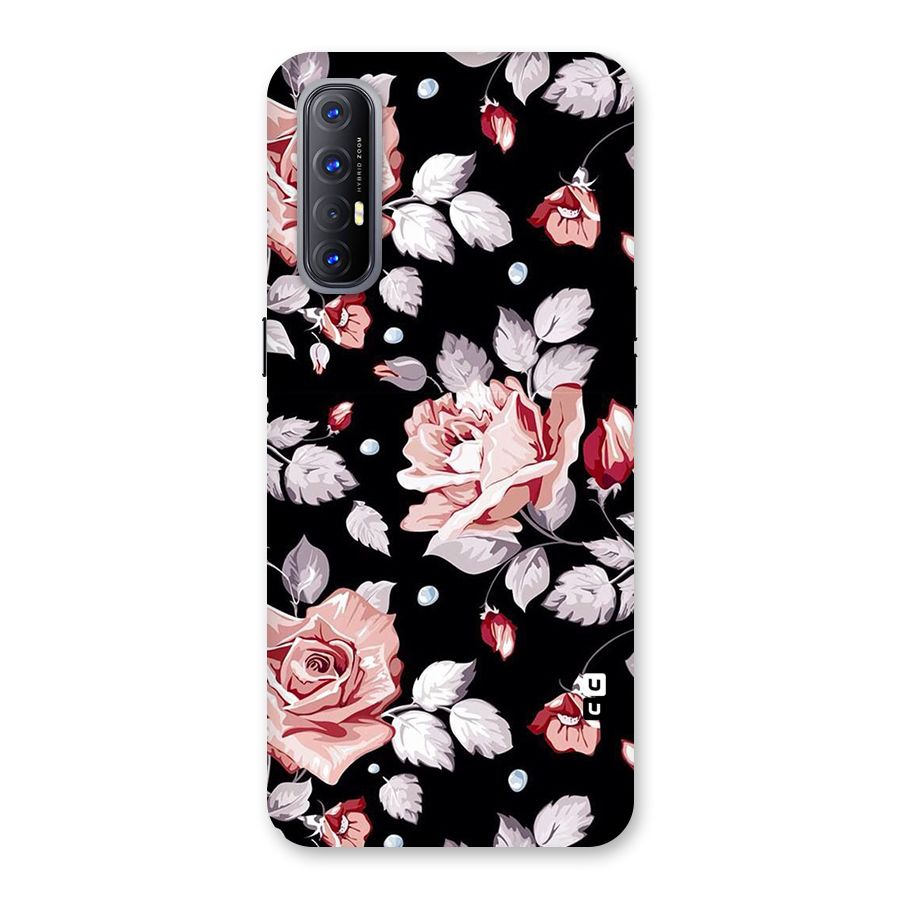 Artsy Floral Back Case for Reno3 Pro
