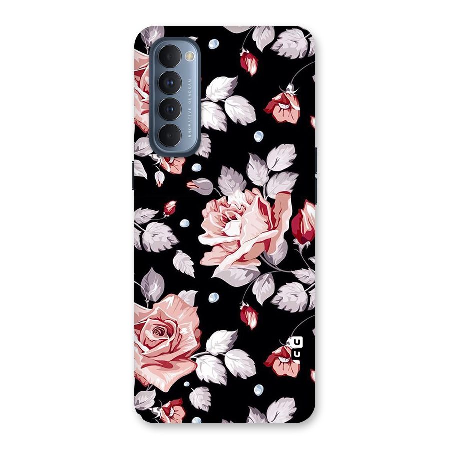 Artsy Floral Back Case for Reno4 Pro