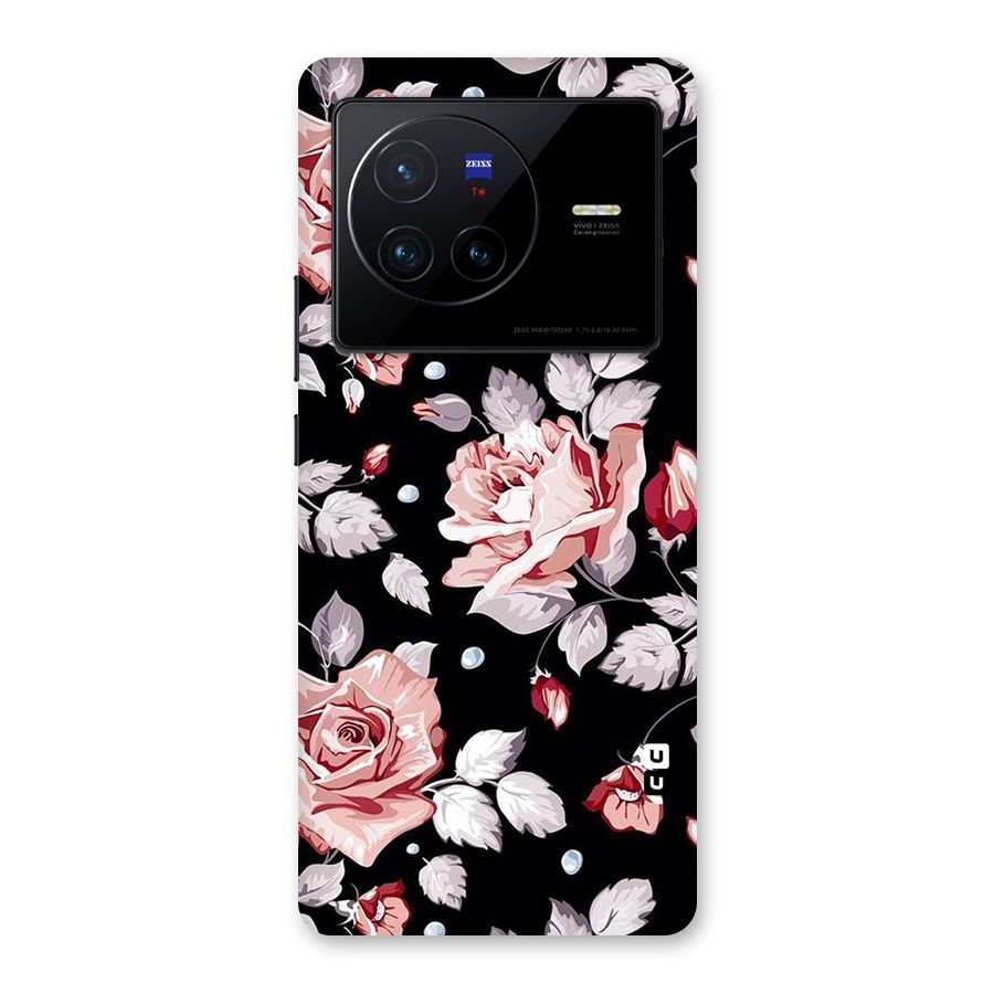 Artsy Floral Back Case for Vivo X80