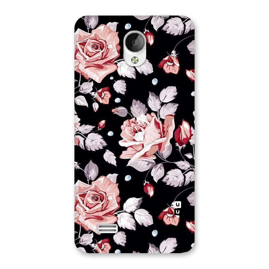 Artsy Floral Back Case for Vivo Y21