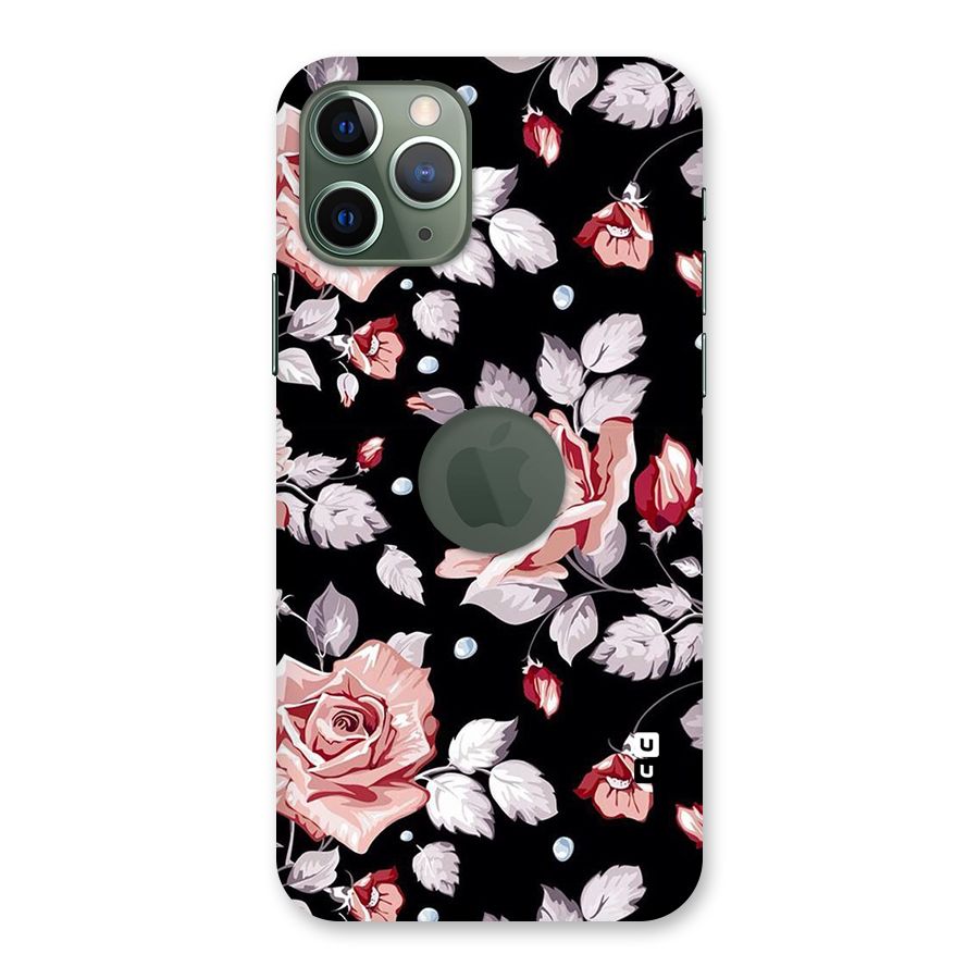 Artsy Floral Back Case for iPhone 11 Pro Logo  Cut