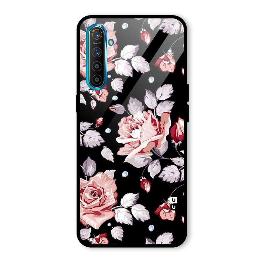 Artsy Floral Glass Back Case for Realme X2