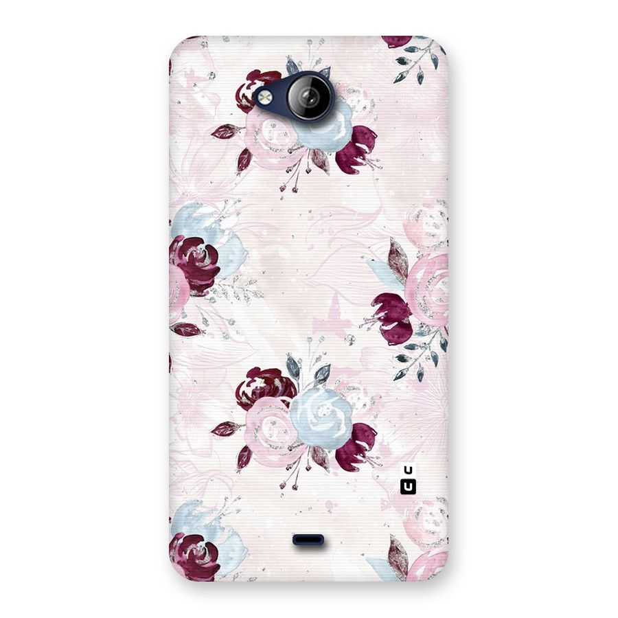Artsy Florasy Back Case for Canvas Play Q355