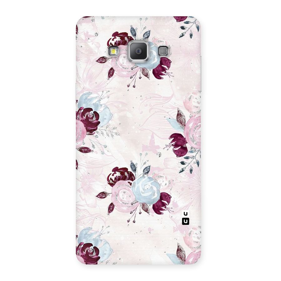 Artsy Florasy Back Case for Galaxy A7