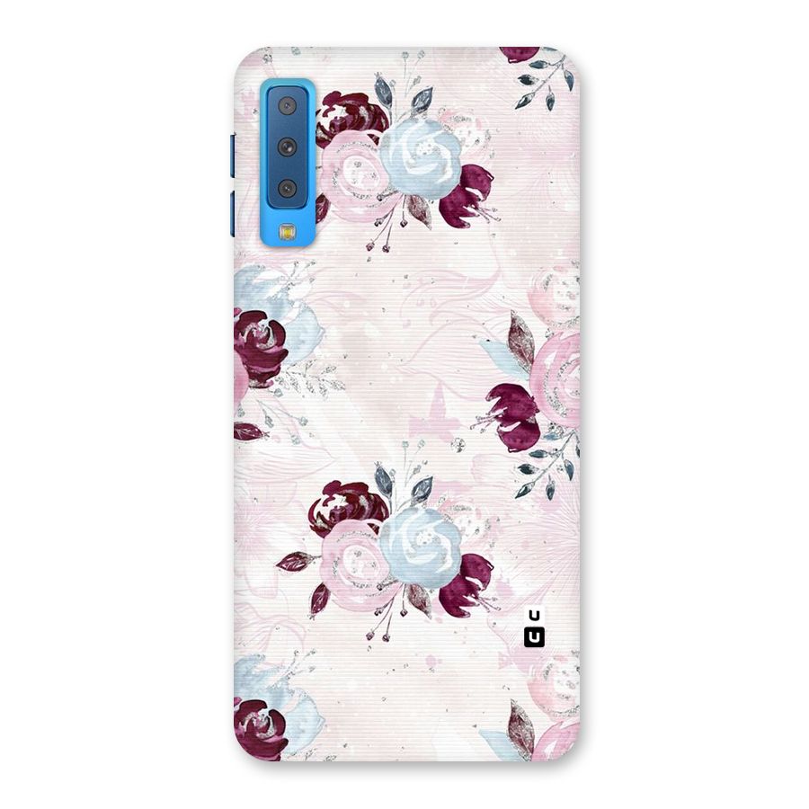 Artsy Florasy Back Case for Galaxy A7 (2018)