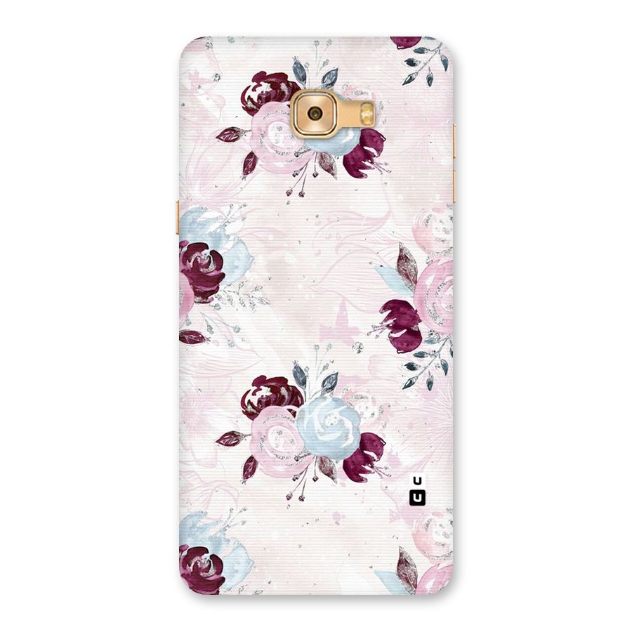Artsy Florasy Back Case for Galaxy C9 Pro