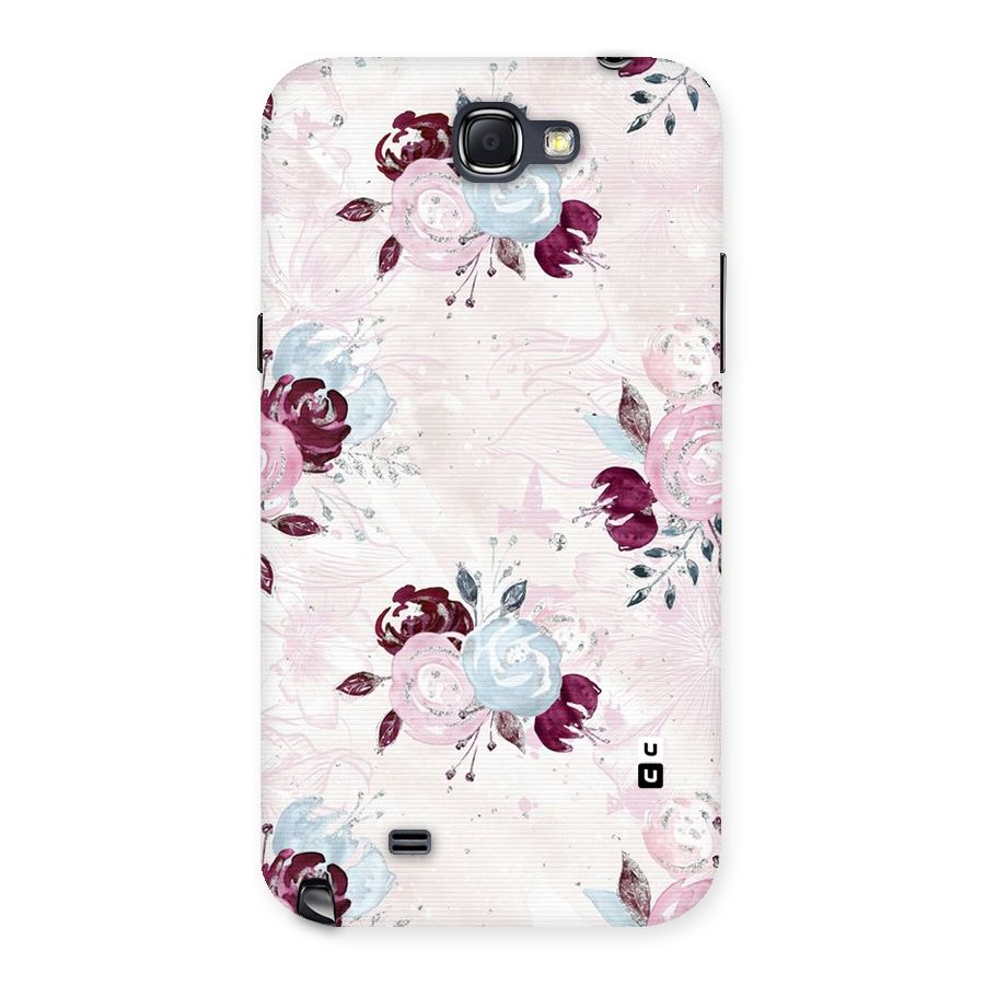 Artsy Florasy Back Case for Galaxy Note 2