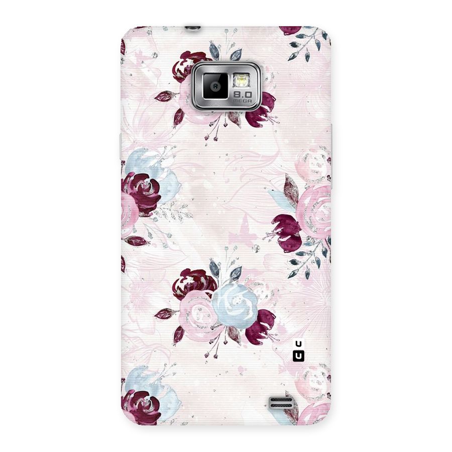 Artsy Florasy Back Case for Galaxy S2