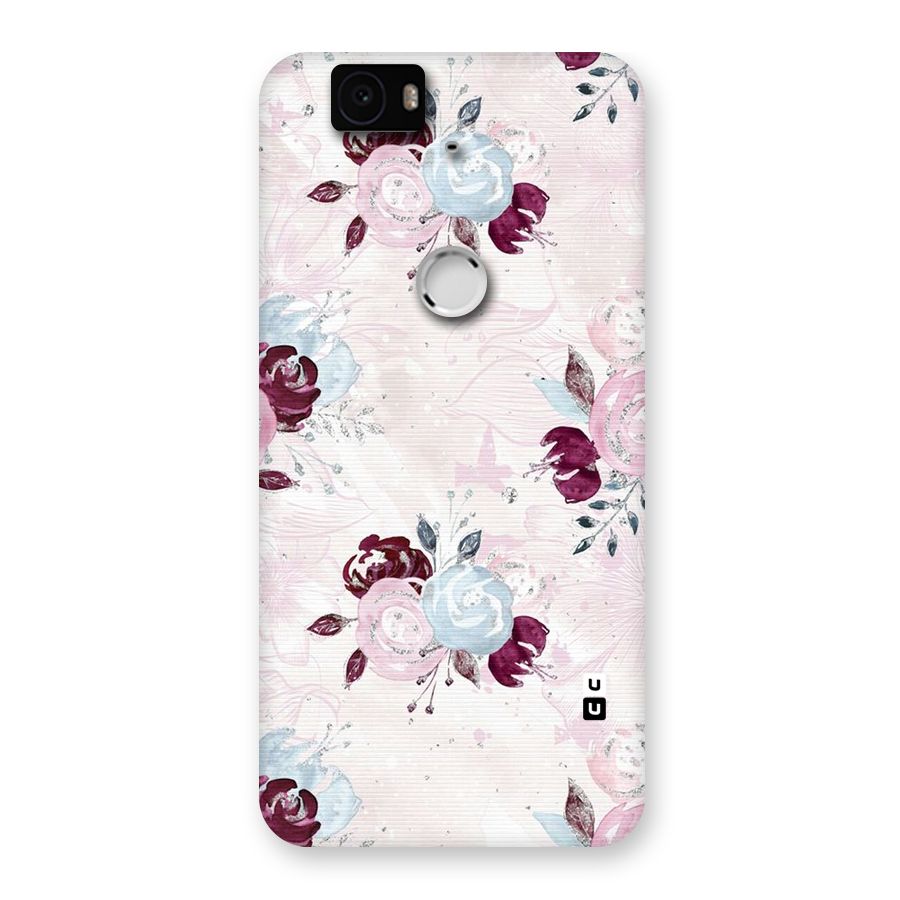 Artsy Florasy Back Case for Google Nexus-6P