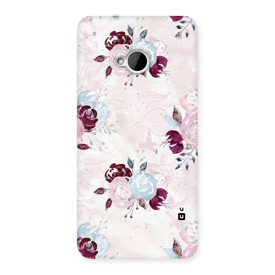 Artsy Florasy Back Case for HTC One M7
