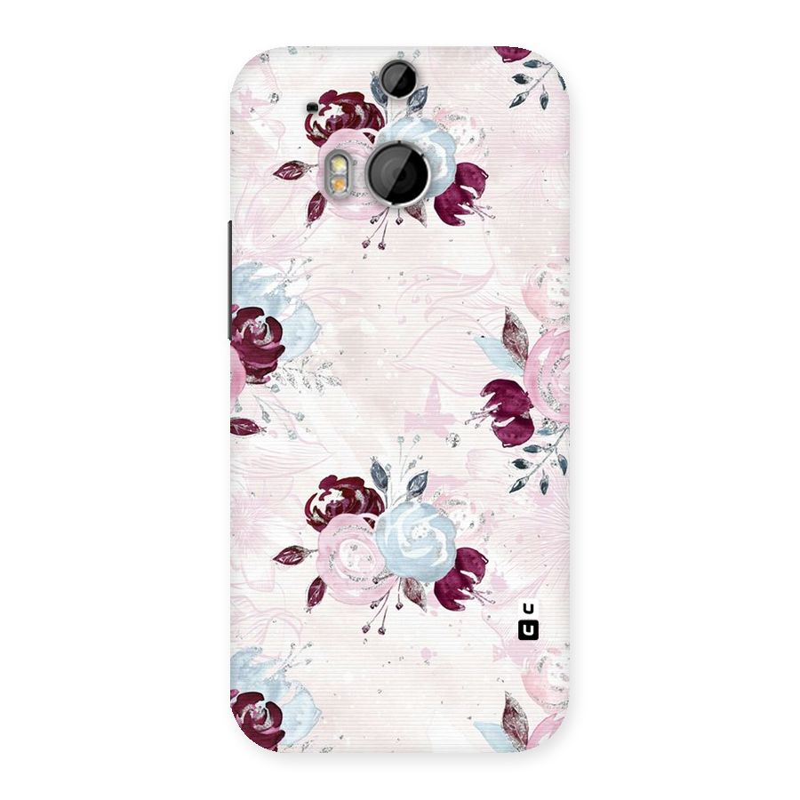 Artsy Florasy Back Case for HTC One M8