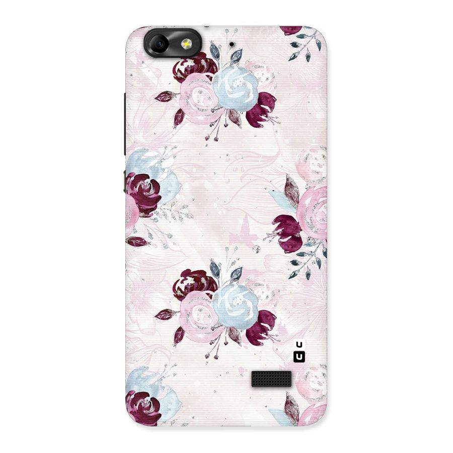 Artsy Florasy Back Case for Honor 4C