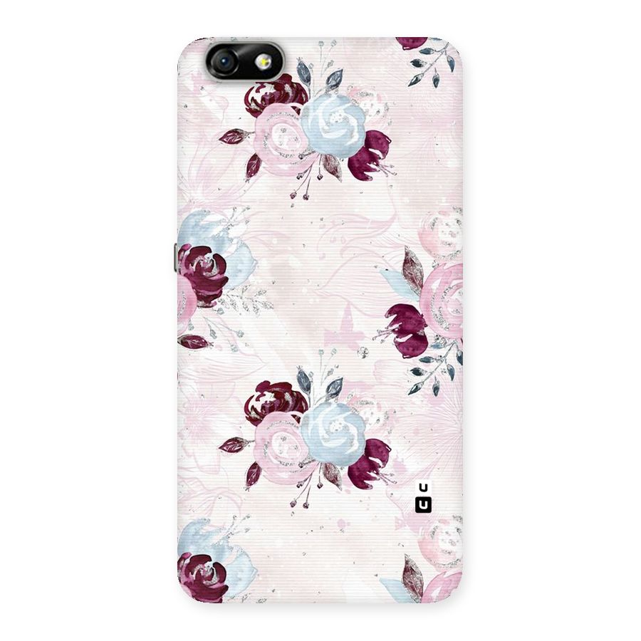 Artsy Florasy Back Case for Honor 4X