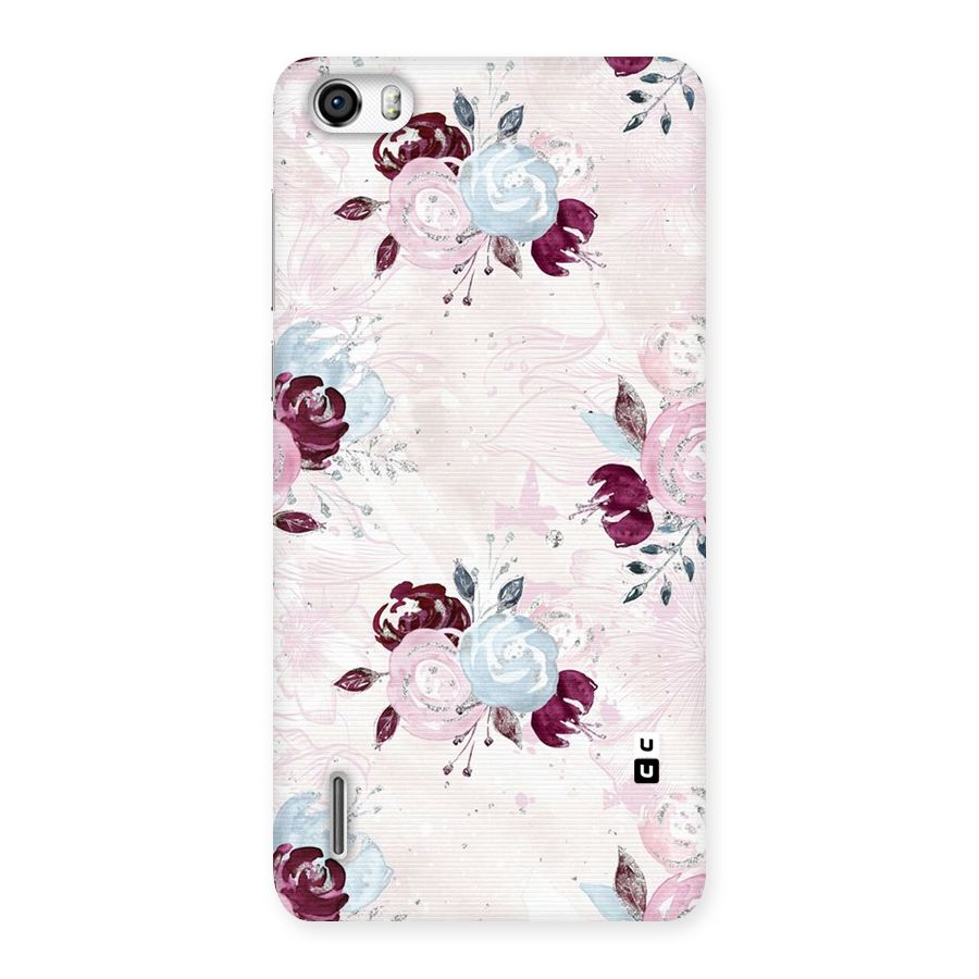 Artsy Florasy Back Case for Honor 6
