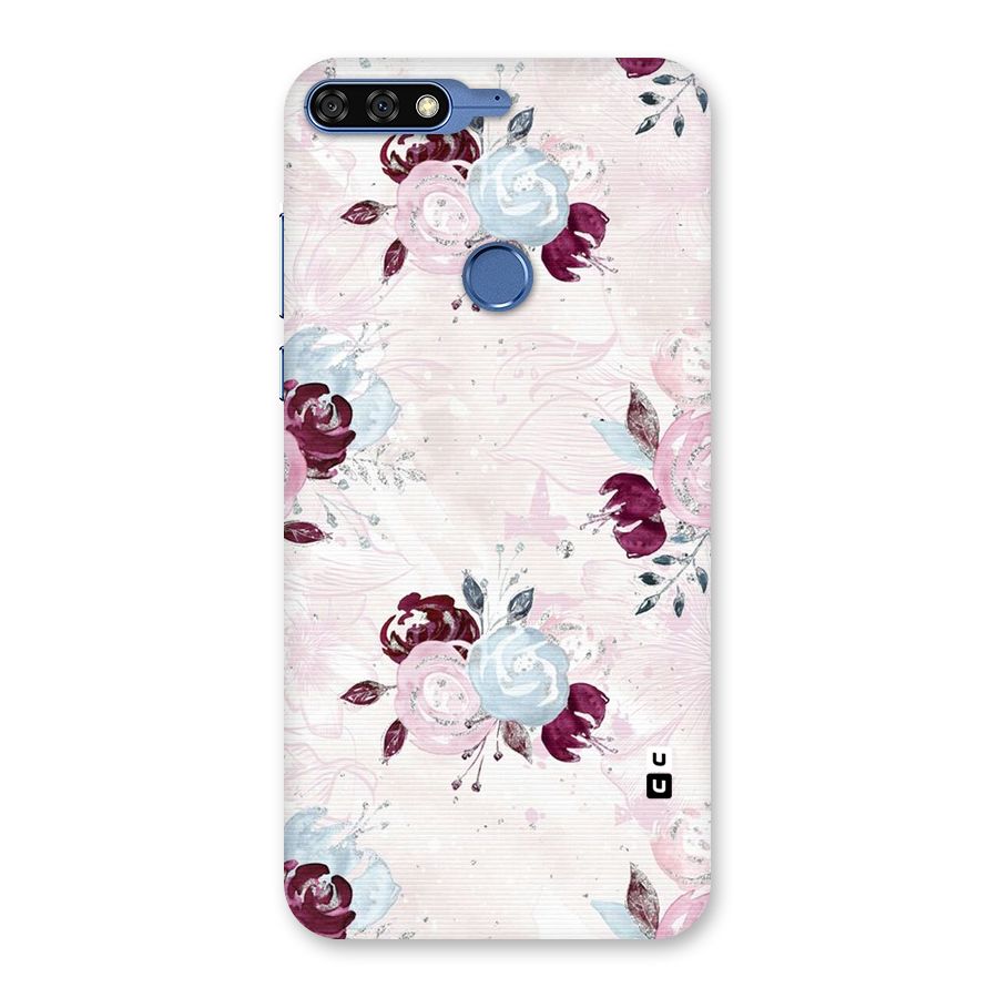 Artsy Florasy Back Case for Honor 7C