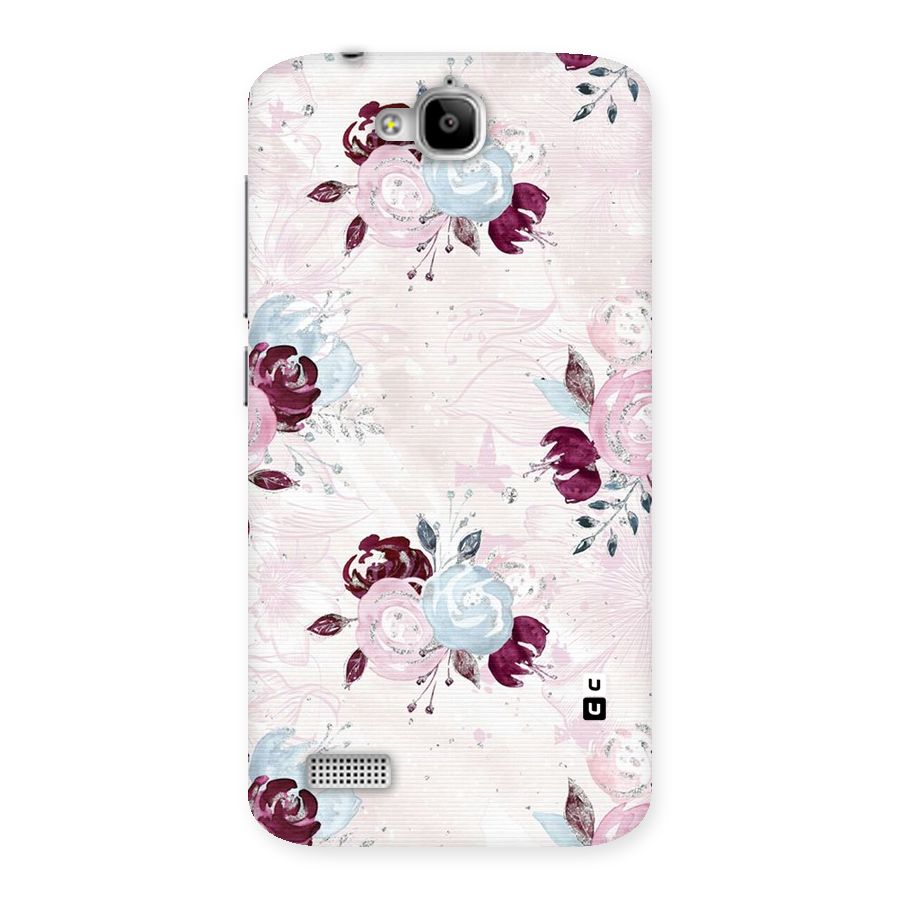 Artsy Florasy Back Case for Honor Holly