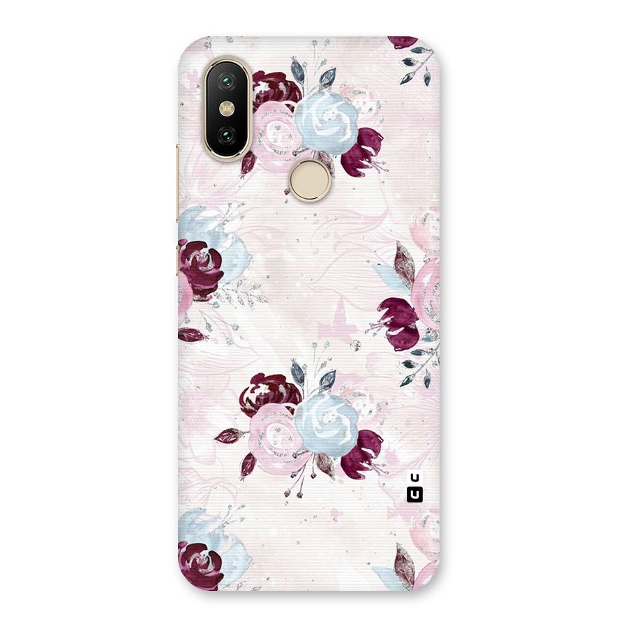Artsy Florasy Back Case for Mi A2
