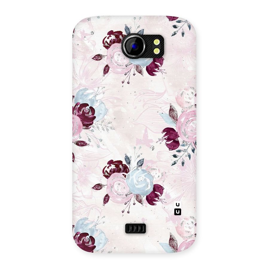 Artsy Florasy Back Case for Micromax Canvas 2 A110