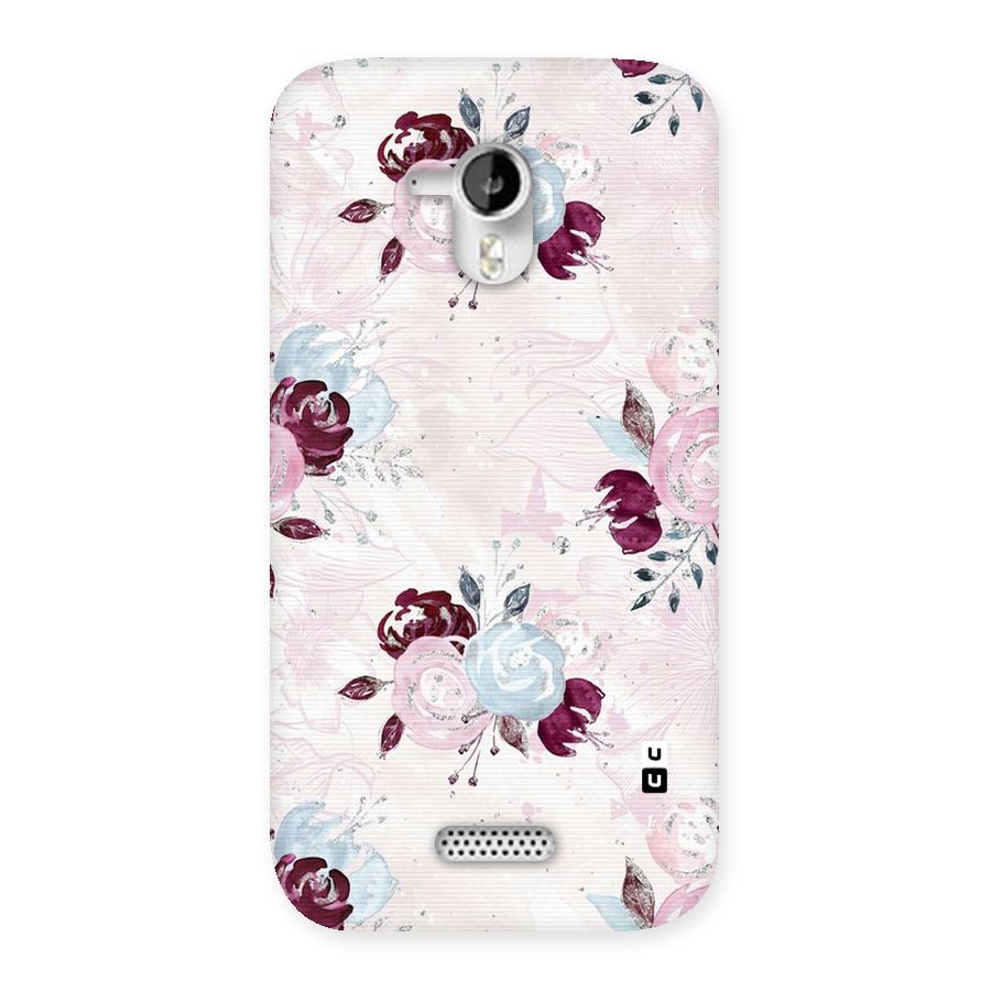 Artsy Florasy Back Case for Micromax Canvas HD A116