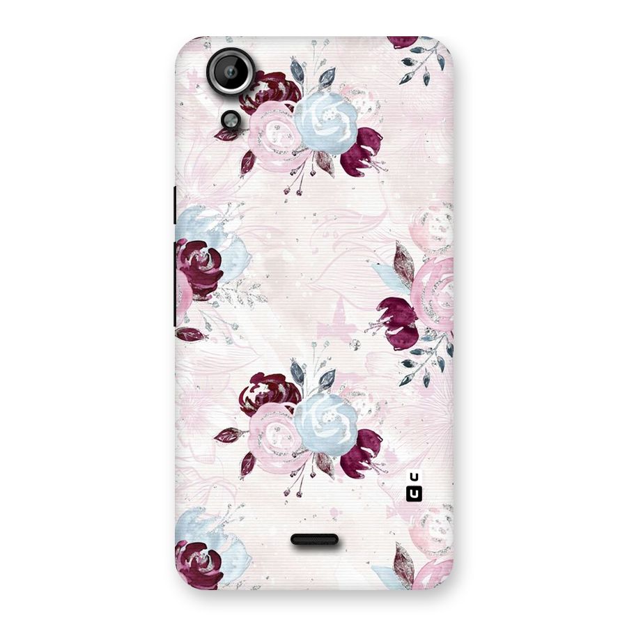 Artsy Florasy Back Case for Micromax Canvas Selfie Lens Q345