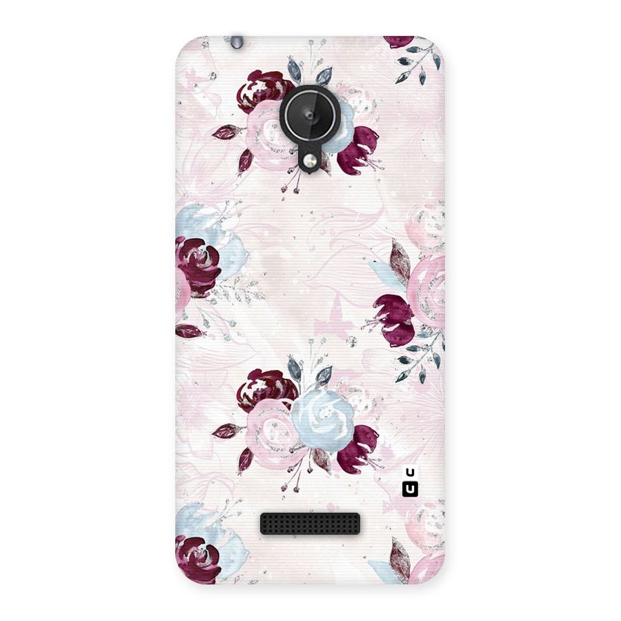 Artsy Florasy Back Case for Micromax Canvas Spark Q380