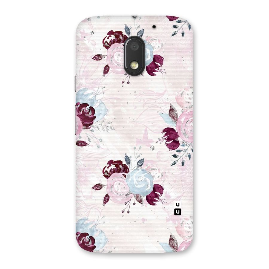 Artsy Florasy Back Case for Moto E3 Power