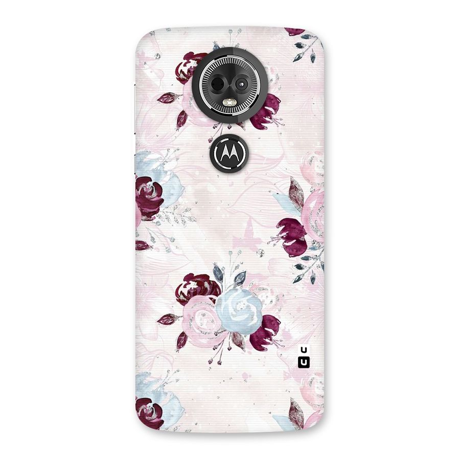 Artsy Florasy Back Case for Moto E5 Plus