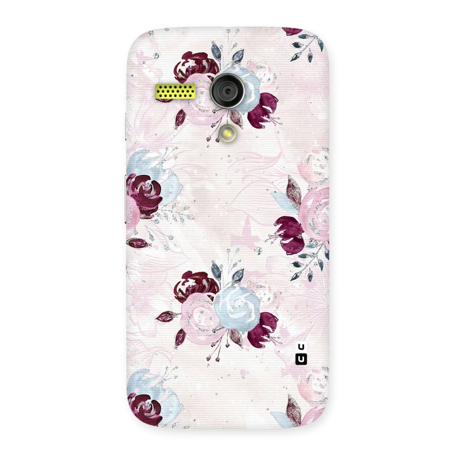 Artsy Florasy Back Case for Moto G