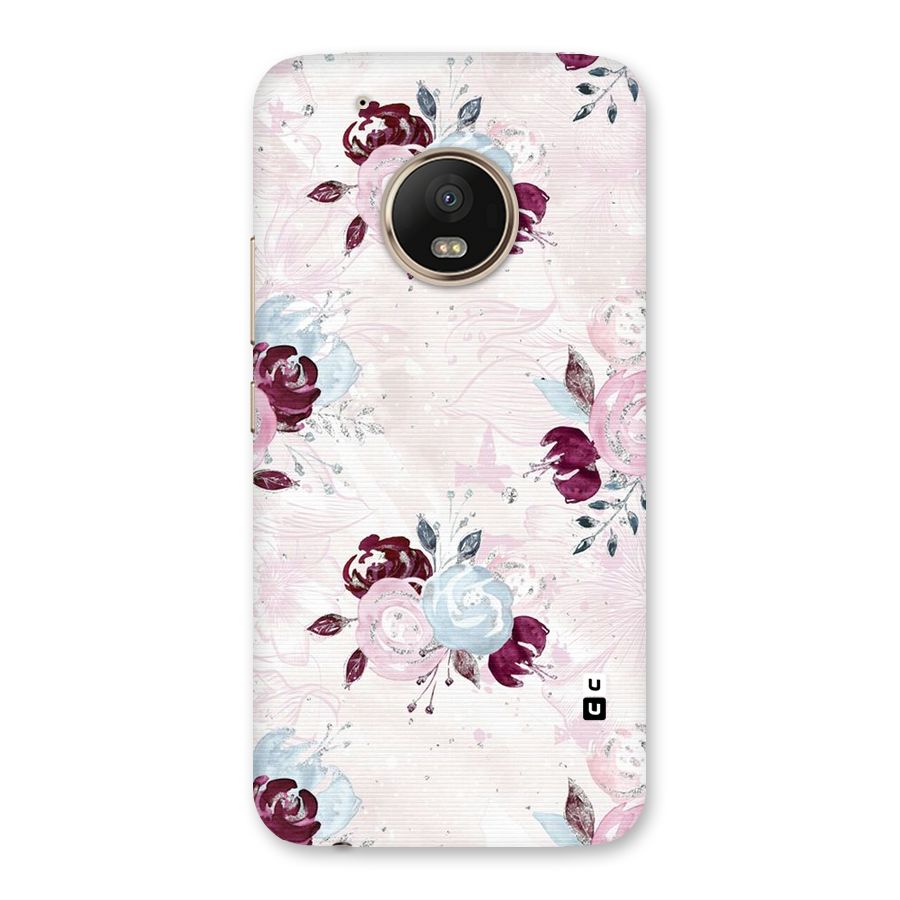Artsy Florasy Back Case for Moto G5 Plus