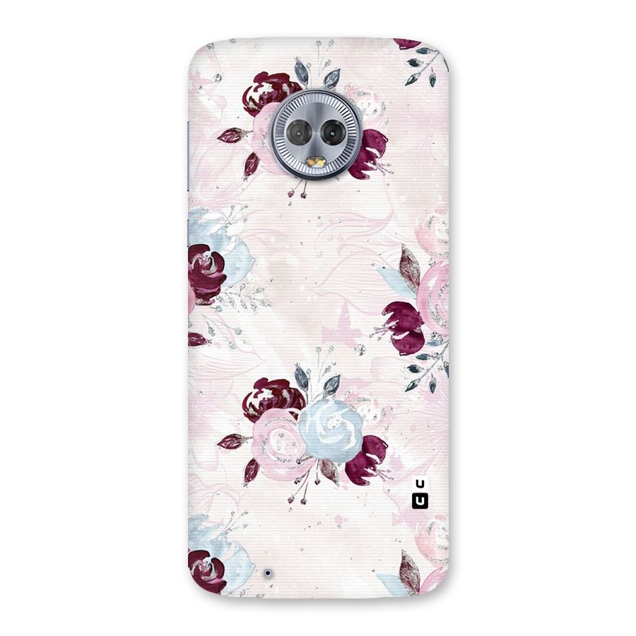Artsy Florasy Back Case for Moto G6