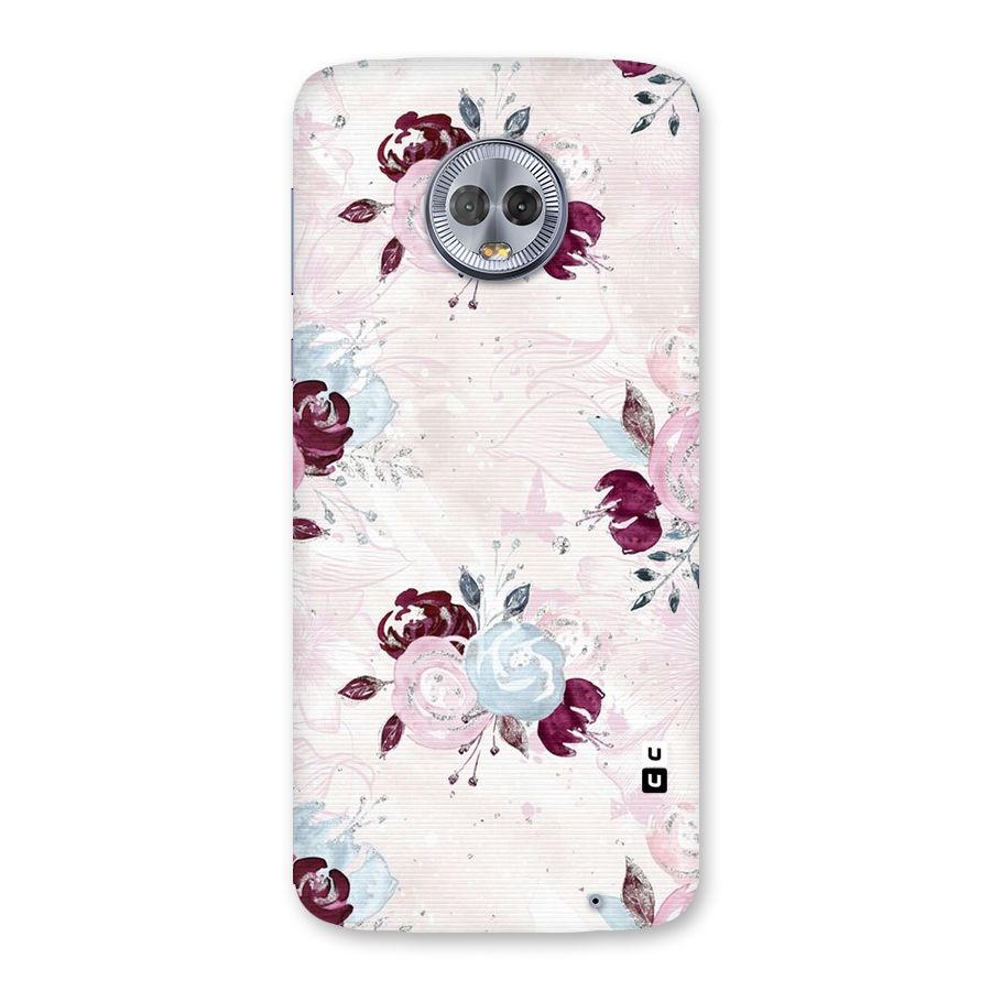 Artsy Florasy Back Case for Moto G6 Plus