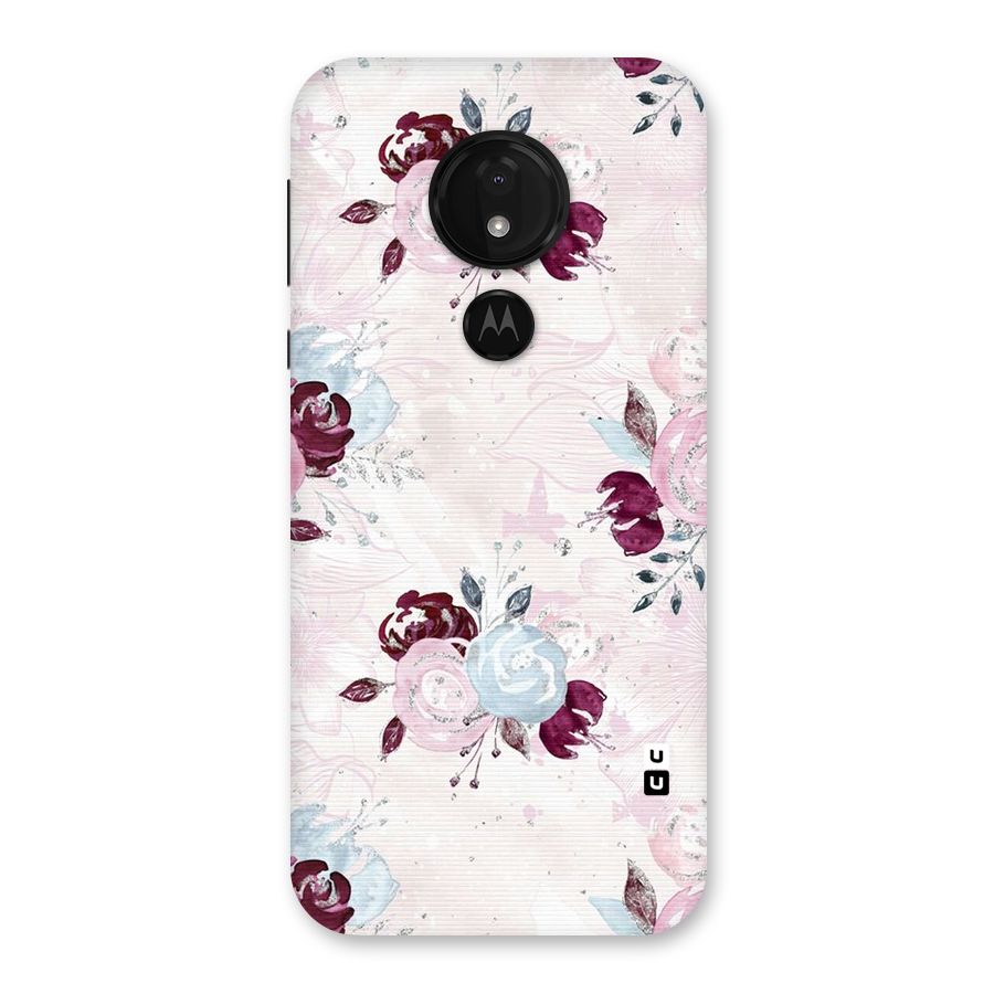 Artsy Florasy Back Case for Moto G7 Power