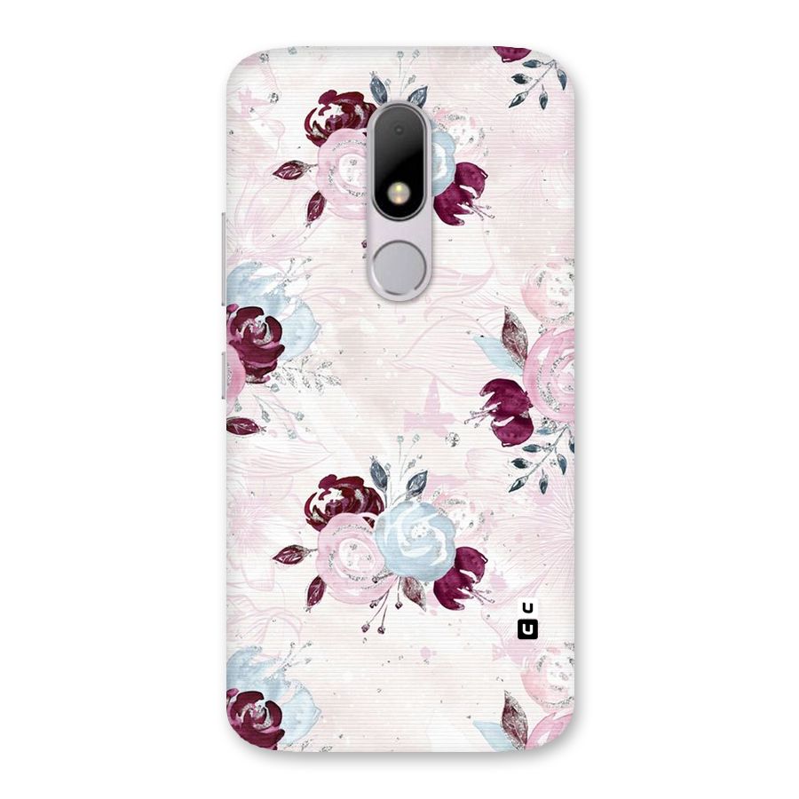 Artsy Florasy Back Case for Moto M