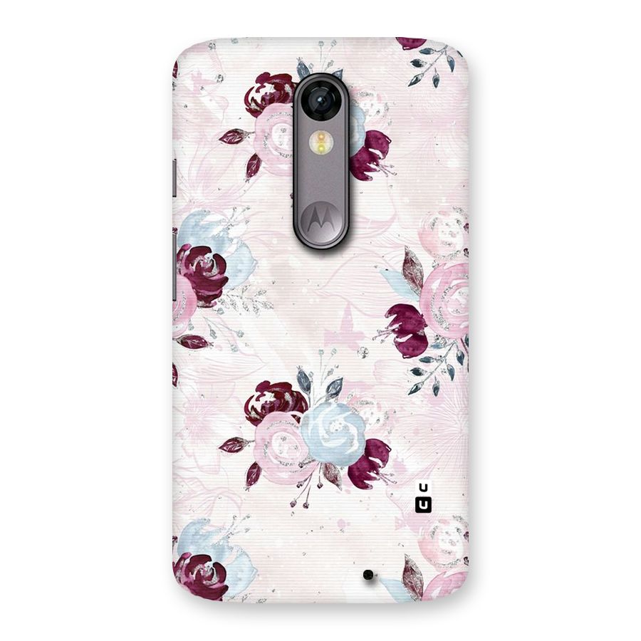 Artsy Florasy Back Case for Moto X Force