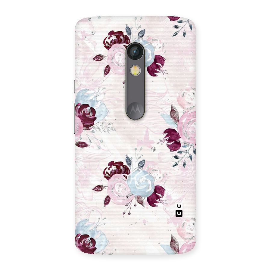 Artsy Florasy Back Case for Moto X Play