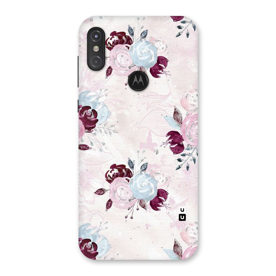 Artsy Florasy Back Case for Motorola One Power