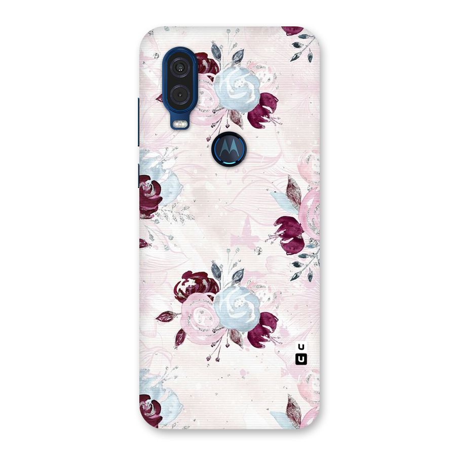 Artsy Florasy Back Case for Motorola One Vision