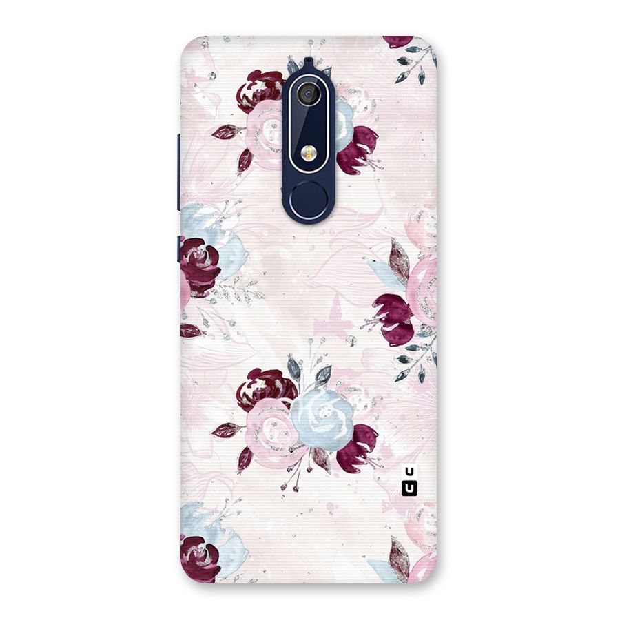 Artsy Florasy Back Case for Nokia 5.1