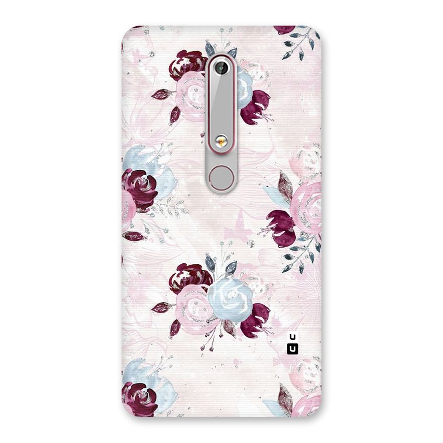 Artsy Florasy Back Case for Nokia 6.1