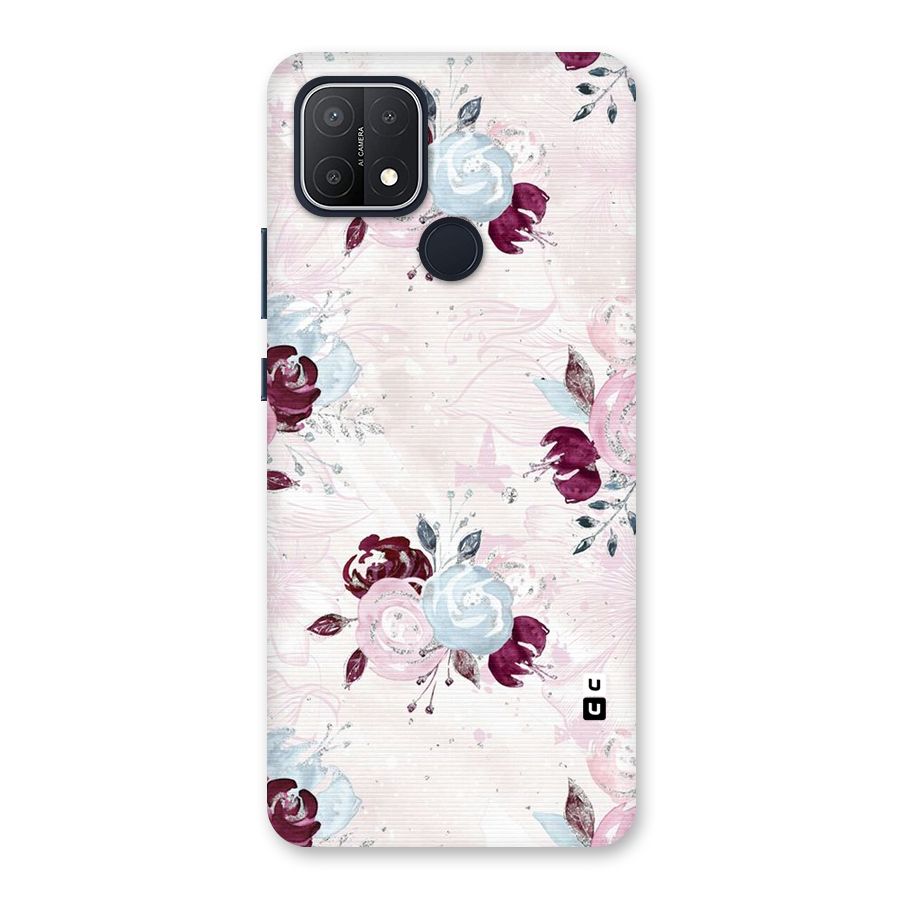 Artsy Florasy Back Case for Oppo A15s