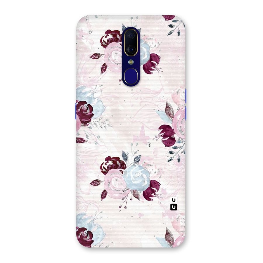 Artsy Florasy Back Case for Oppo A9