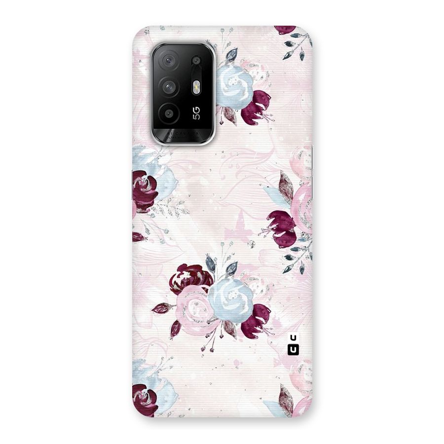 Artsy Florasy Back Case for Oppo F19 Pro Plus 5G