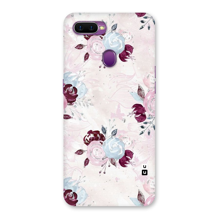Artsy Florasy Back Case for Oppo F9