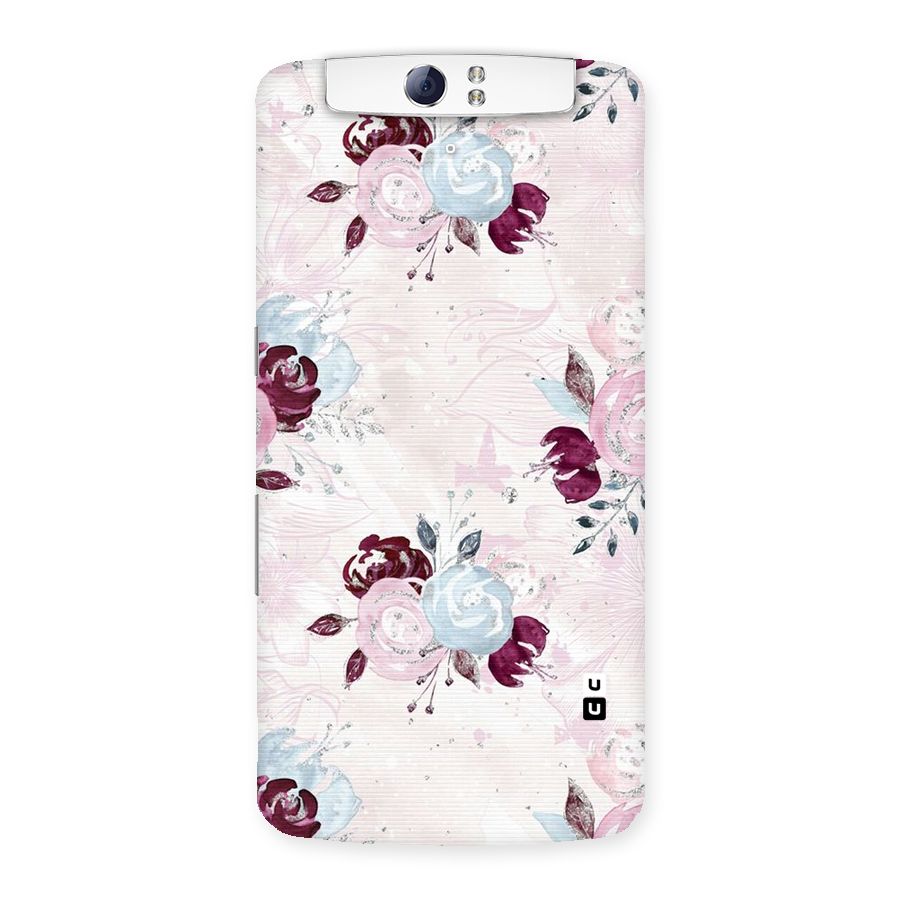 Artsy Florasy Back Case for Oppo N1