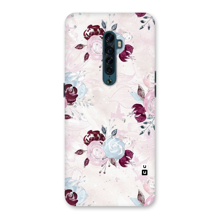 Artsy Florasy Back Case for Oppo Reno2