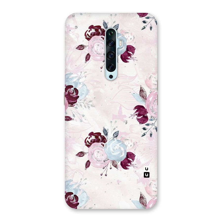 Artsy Florasy Back Case for Oppo Reno2 F