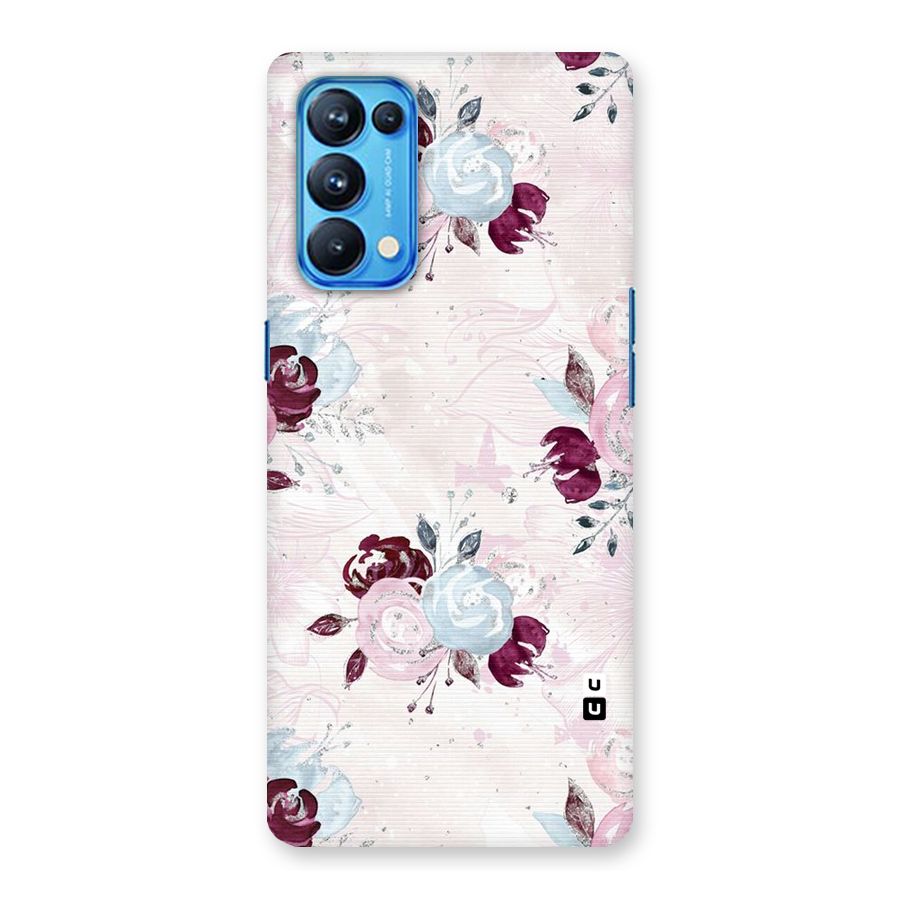 Artsy Florasy Back Case for Oppo Reno5 Pro 5G