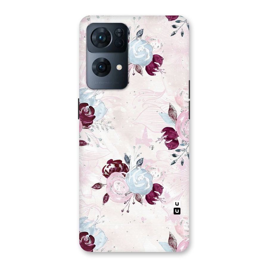 Artsy Florasy Back Case for Oppo Reno7 Pro 5G