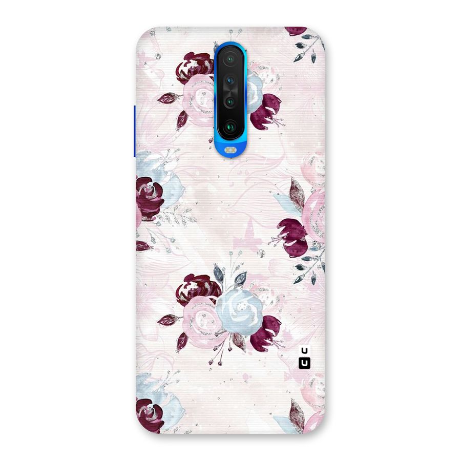 Artsy Florasy Back Case for Poco X2